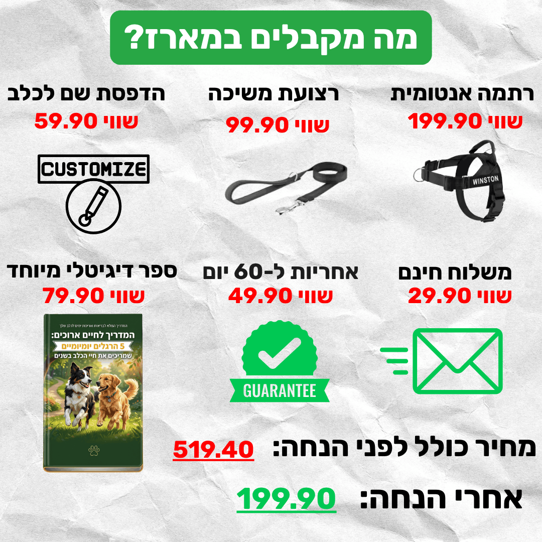™CustomComfort - מארז הריתמה האנטומית + רצועה מתנה