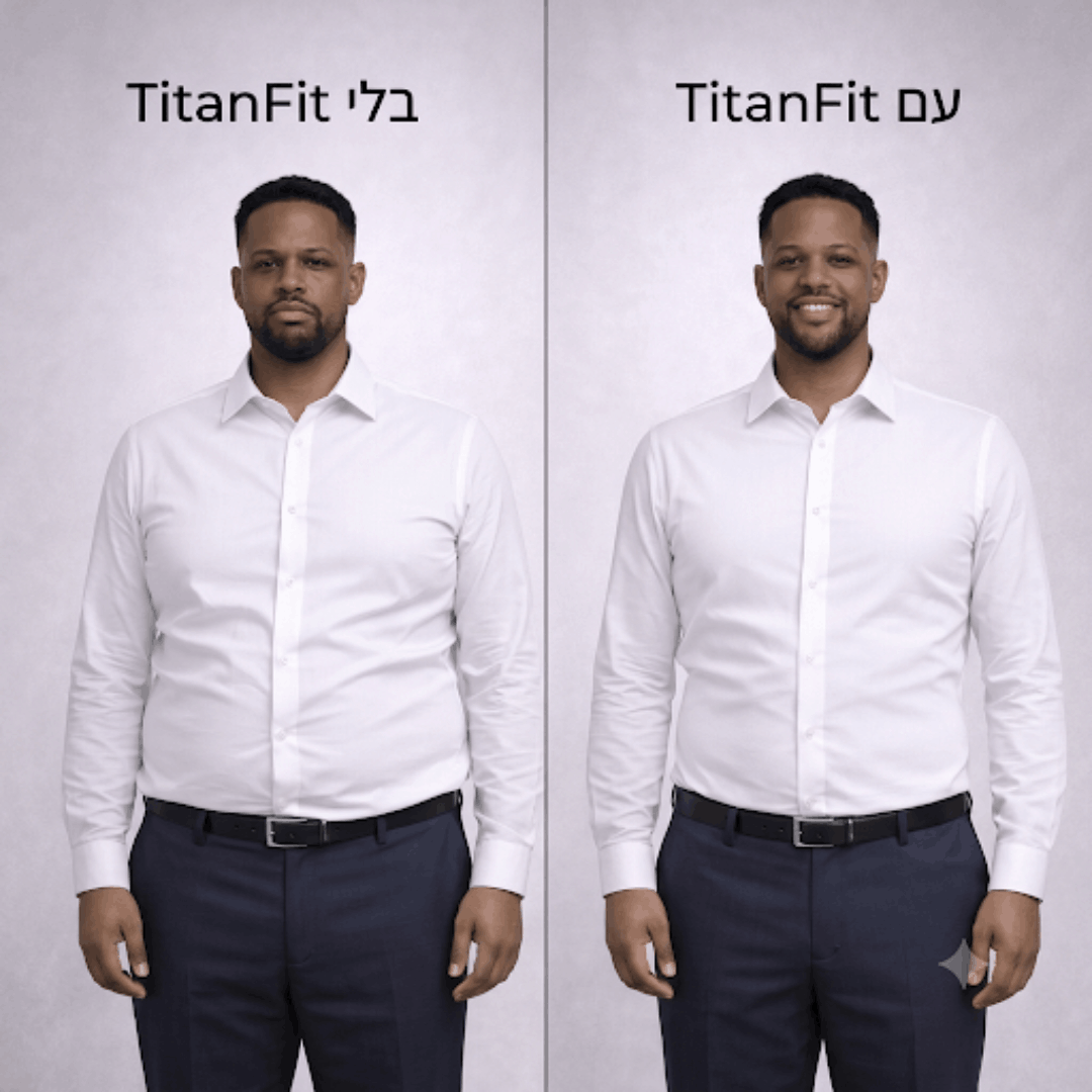 ™TitanFit - הגופייה החכמה לעיצוב, חיטוב ויציבה מנצחת