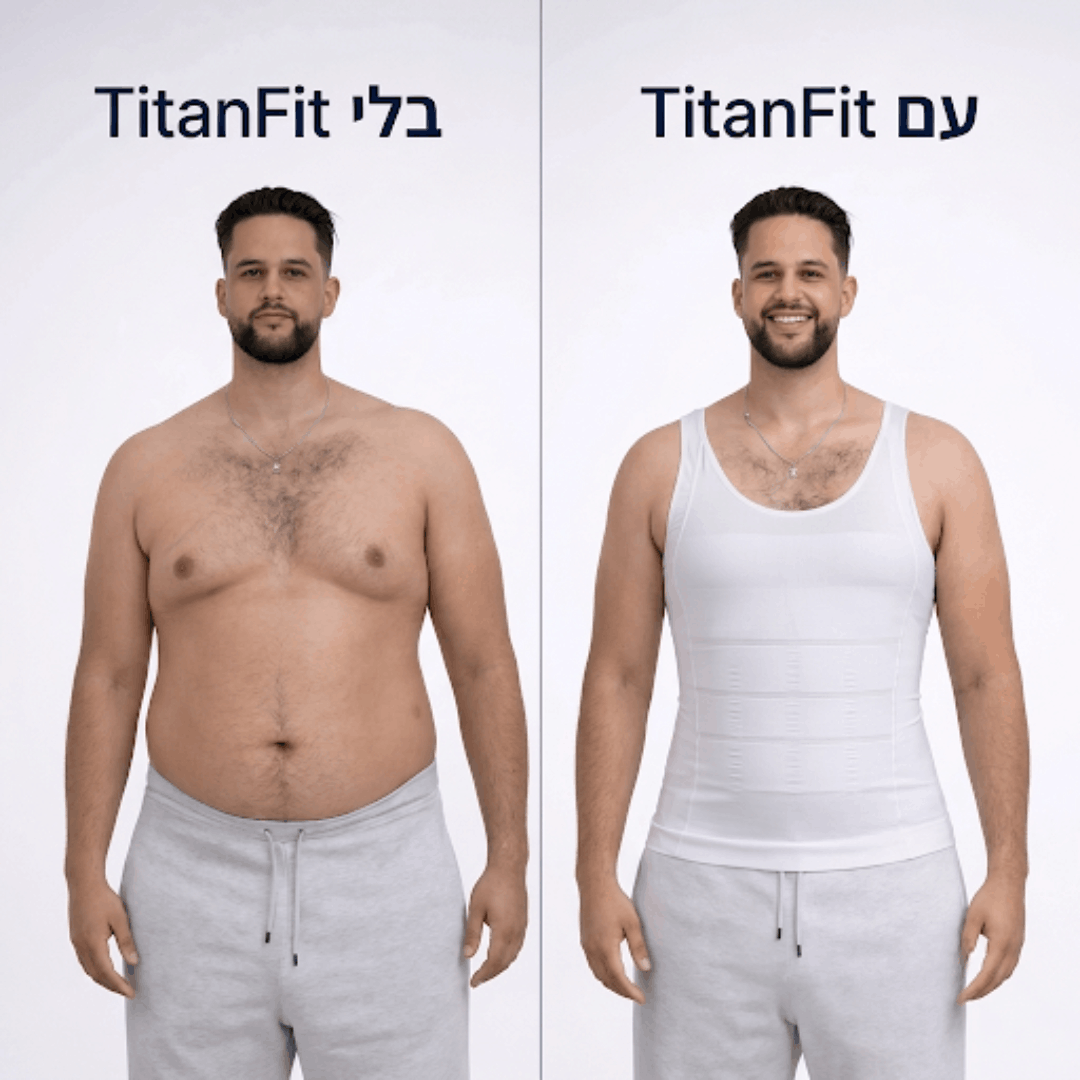 ™TitanFit - הגופייה החכמה לעיצוב, חיטוב ויציבה מנצחת
